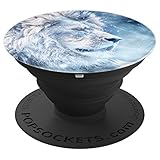 White Lion Grip Design PopSockets PopGrip: Swappable Grip for Phones & Tablets