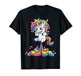 Unicorn Fart Funny Girls Kids Women Rainbow Gifts Squad T Sh