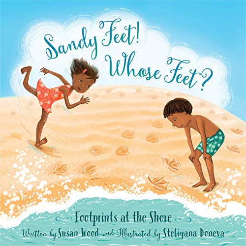 Sandy Feet! Whose Feet?: Footprints at the Shore book cover