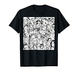Ahegao Otaku Anime Dripping Drooling Anime Weeb Love T-Shirt T-Shirt