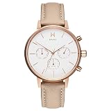 MVMTNova Qtz Multifunction White Round Dial Women's Watch @3419
