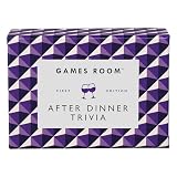 Ridley’s After Dinner Quiz Trivia Card Game – Quiz Game for Kids and Adults – 2+ Players – Includes 140 Unique Questions Cards – Fun Family Game – Makes a Great Gift