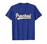 Preschool TEAM School Teacher PreK Baseball-Style Shirt T-Shirt for Men Women Kids