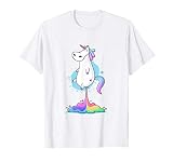 Funny Unicorn Fart Party Farting Rainbow Squad T Shirt