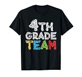 Team Fourth Grade Shirt Teacher 4th Grade Back To School T-Shirt