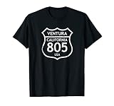 California Area Code 805 Ventura, CA Home State T Shirt T-Shirt