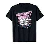 Respiratory Therapist Superhero Shirt Fun Comic Tee Gifts T-Shirt