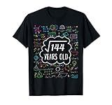 Square Root Of 144 12Th Birthday Design For 12 Years Old T S