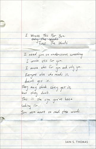 I Wrote This For You: Just the Words (I Wrote This For You #2) book cover