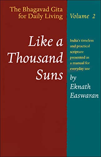 Like a Thousand Suns (The Bhagavad Gita for Daily Living, #2) book cover