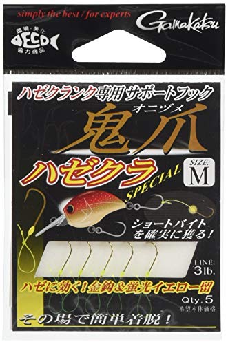 がまかつ サポートフック鬼爪 ハゼクラスペシャル M