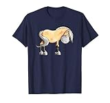 Norwegian Fjord Horse T Shirt For Horse Lovers And Friends T-Shirt