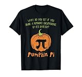 Pumpkin Pie Math Shirt Funny Halloween Thanksgiving Pi Day T-Shirt