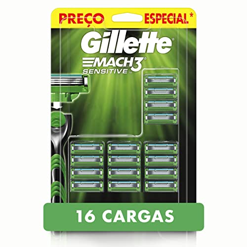 [PRIME] Carga Gillette Mach3 Sensitive 16 unidades