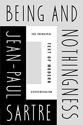 Being and Nothingness book cover