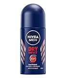 NIVEA MEN Dry Impact Roll-on Pack 6 x 50 ml tipos de desodorantes para hombre