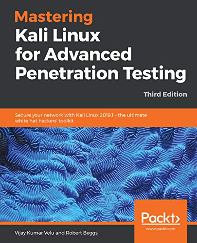Mastering Kali Linux book cover