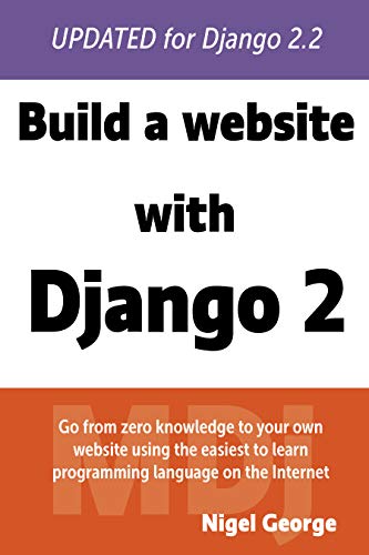 Build a website with Django 2 book cover
