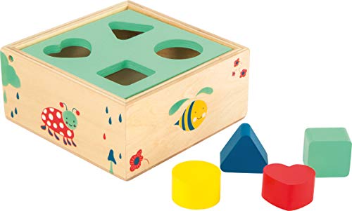 Small Foot- Cubo de Juguete motriz Move it de Madera FSC 100% certificada, Multicolor (10944)