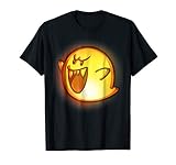 Nintendo Super Mario Boo Halloween Pumpkin Graphic T Shirt T