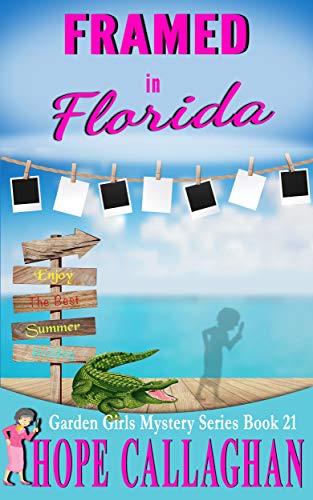 Framed in Florida: A Garden Girls Cozy Mystery (Garden Girls Christian Cozy Mystery Series) book cover