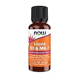 NOW Foods Liquid D-3 & MK-7 Drops (1 fl oz)