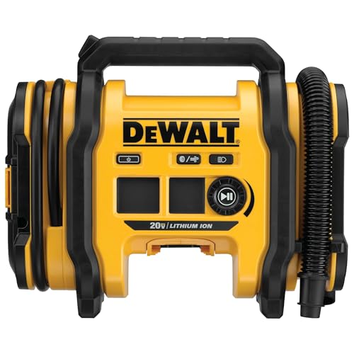 DEWALT DCC020IB 20V MAX corded cordless tire inflator