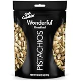 Wonderful Pistachios In Shell Unsalted Nuts 16 Ounce Reseala