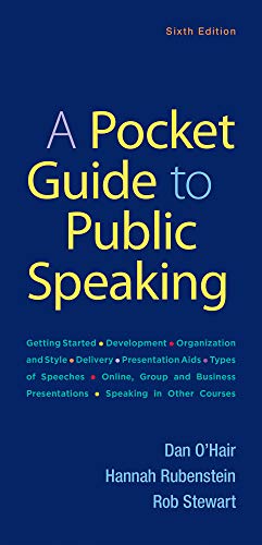 A Pocket Guide to Public Speaking book cover