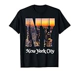 New York City Iconic Skyline T-Shirt T-Shirt