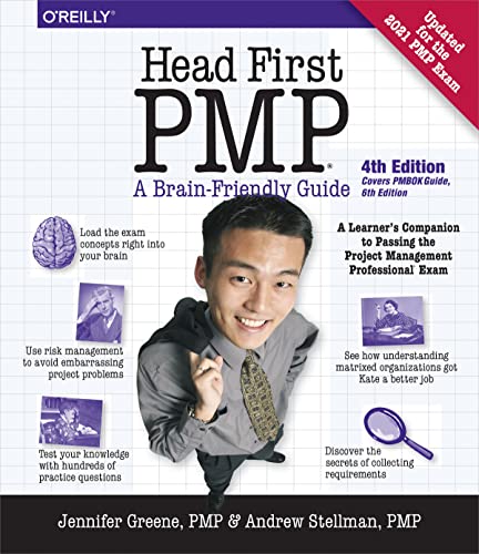 Head First Pmp: A Learner's Companion to Passing the Project Management Professional Exam book cover