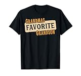 Grandmas Favorite Grandson T Shirt T Shirt