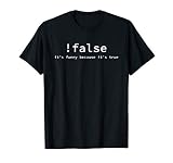 Funny False Programming Coding Short Sleeve T Shirt For Prog
