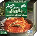 Amy S Frozen Meals Spinach And Cheeze Ravioli Bowl Made With