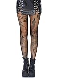 Leg Avenue Womens Dark Alternative Animal Fishnet Tights Hos