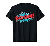 Boom! Comic Book Cartoon Funny Pop Art Design - Vintage T-Shirt