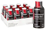 Amazon Brand - Solimo Energy Shot, Berry Flavor, 2 fl oz (Pack of 12)