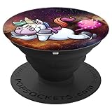 Galaxy Space Funny Lazy Unicorn Farting
