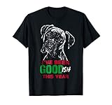 I've Been Goodish Cute Boxer Dog Christmas T-Shirt
