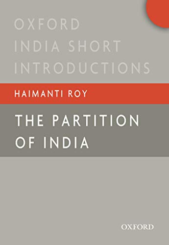 The Partition of India (Oxford India Short Introductions) book cover