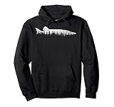 Musky Pine Forest Treeline Outdoor Fishing Angler Pullover H