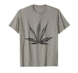 THC Pot Leaf Ink Stamp Cannabis Medical Marijuana T-Shirt T-Shirt
