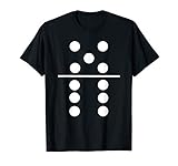 Domino 5 and 6 Matching T-Shirt Halloween Group Costumes 5-6 T-Shirt