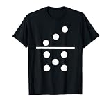 Domino 3 and 5 Matching T-Shirt Halloween Group Costumes 3-5 T-Shirt