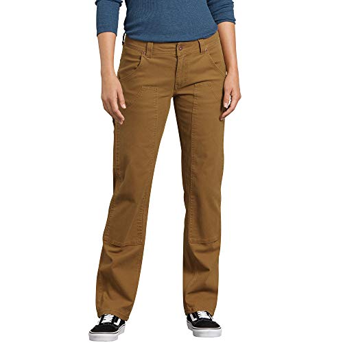 Dickies, Pantalones De Carpintero para Mujer, Talla Unica, Brown Duck