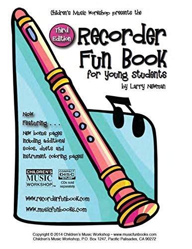 The Recorder Fun Book: for Young Students book cover