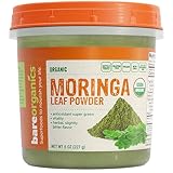 Bareorganics Moringa Leaf Superfood Powder Organic Vegan Sup