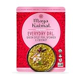 MAYA KAIMAL Organic Green Split Peas, Spinach & Coconut Everyday Dal, 10 OZ