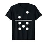 Domino 2 and 5 Matching T-Shirt Halloween Group Costumes 2-5 T-Shirt