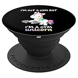 Funny Gym Gift Fitness Training Unicorn Lover Gifts Women Po
